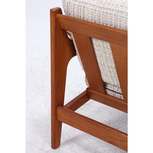 Brown Danish Teak Chair by Arne Wahl Iversen for Comfort, 1960s For Sale - Image 8 of 17