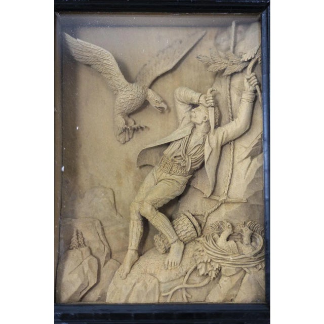 Small Sculpted Pictures, 1880s, Set of 2 For Sale - Image 3 of 5