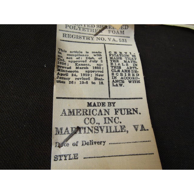 Mid-Century Modern Mid 20th Century Dining Chairs by American of Martinsville- 6 Pieces For Sale - Image 3 of 12