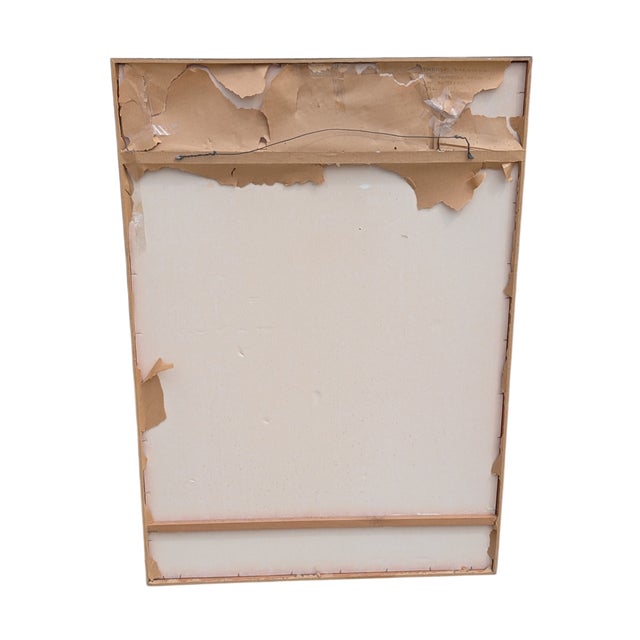 Amazing 1972 "The Armored Horse and the Butterfly" Woodblock Print by Tadashi Nakayama. Signed and numbered #21/75