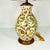 1980s Boho Chic Rustic European Italian Tuscany Style Ceramic Handpainted Flora Table Lamp With New Shade For Sale - Image 10 of 18