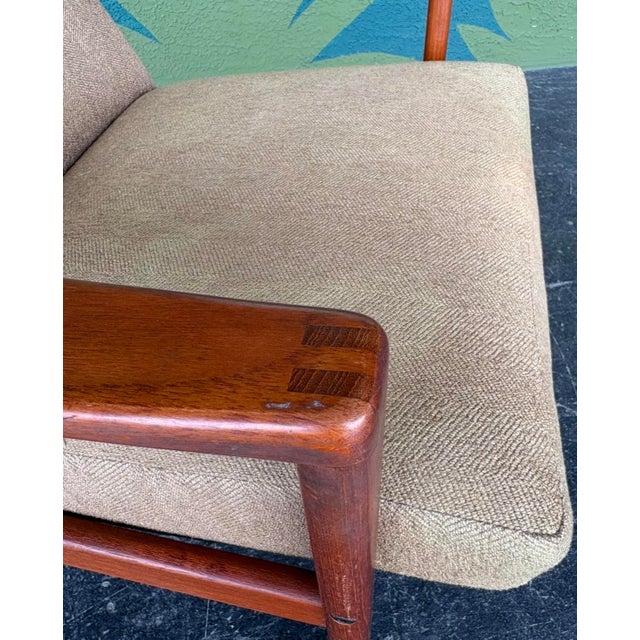 Mid Century Swedish Ulferts Tibro Teak Lounge Chair For Sale - Image 11 of 12