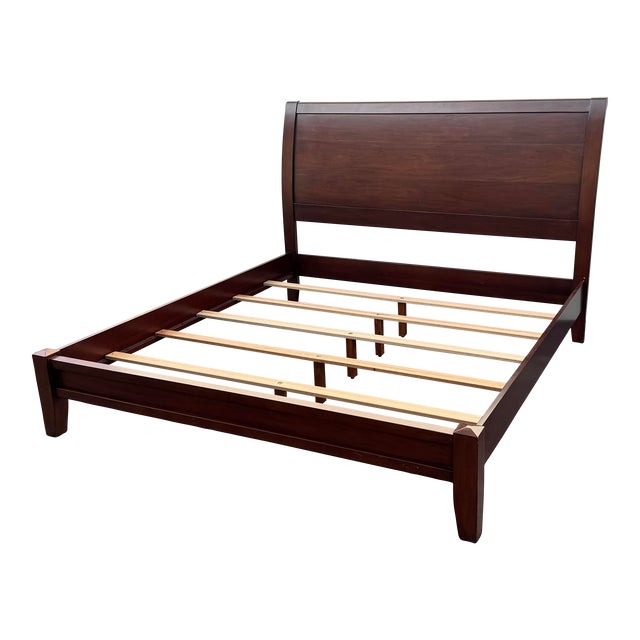 Eastern King Pottery Barn Valencia Bed Frame Chairish