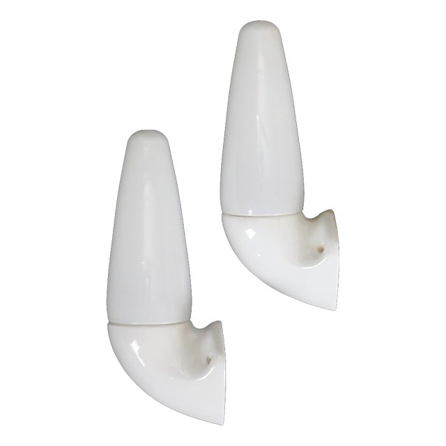 Mid-Century Modern Wall Lamps by Stig Carlsson for Ifö, 1970s, Set of 2 For Sale