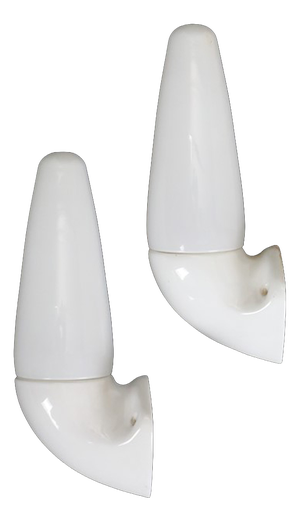 Mid-Century Modern Wall Lamps by Stig Carlsson for Ifö, 1970s, Set of 2