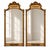 This is a pair of mid-century Italian rococo style carved giltwood and composite shell form mirrors. They are a nice size!...