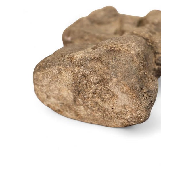 Antique Romanesque Carved Stone Sculpture, 1350 For Sale - Image 10 of 11