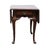 Bassett Furniture Solid Cherry Traditional Style 34" Drop Leaf Accent End Table For Sale - Image 13 of 16