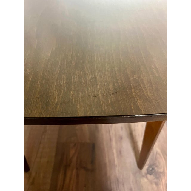 1950s Mid-Century Tray Table with Shelf, 1940-1950 For Sale - Image 5 of 10