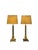 1970s Architectural Brass Geometric Table Lamps from Kullmann, 1970s, Set of 2 For Sale - Image 5 of 11