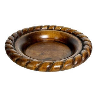 Vintage Wooden Trinket Tray, 1950s For Sale