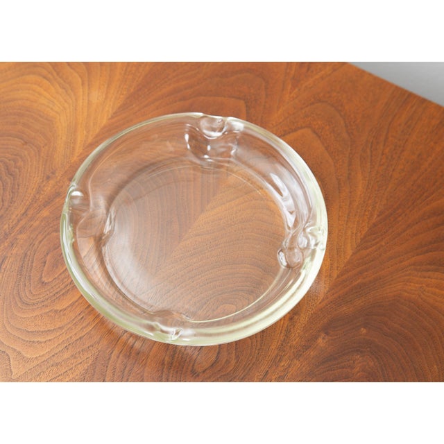 Mid-Century Modern Glass Catchall Ashtray by Dunhill London For Sale - Image 3 of 5