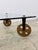 Postmodern Glass Coffee Table on Wheels After Gae Aulenti, 1990s For Sale - Image 9 of 13