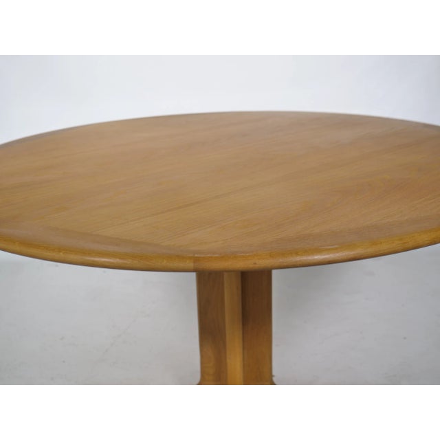 Wood Mid-Century Dining Table attributed to Niels Otto (N. O.) Møller, 1970s For Sale - Image 7 of 8