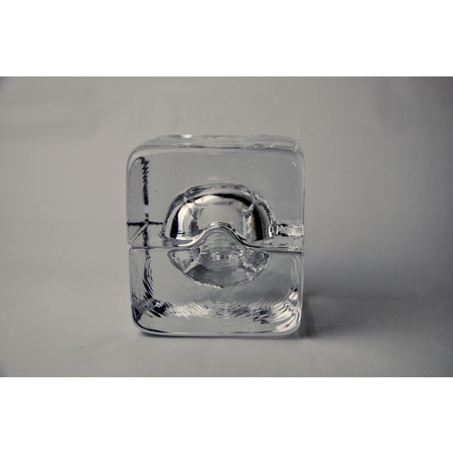 Superb and rare icicle ashtray designed and produced by antonio imperatore in italy in the 1970s. Two-piece ashtray in...