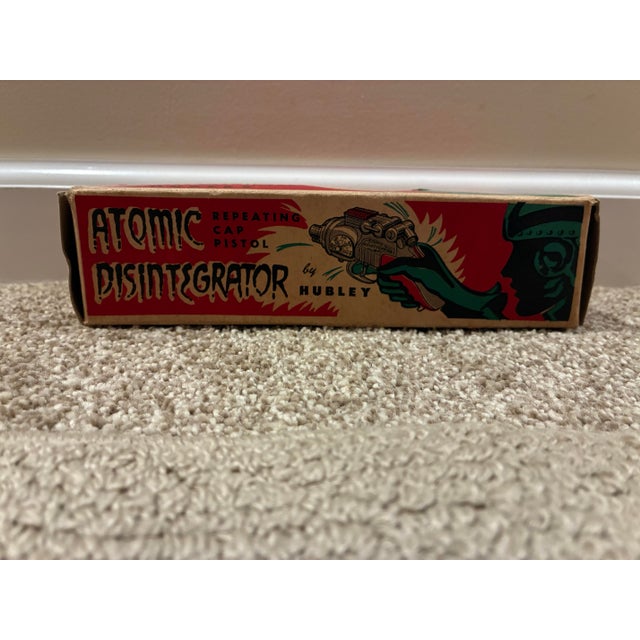 Very Rare Hubley Atomic Disintegrator Cap Gun With Box For Sale - Image 10 of 11