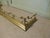 Victorian Art Nouveau Brass Fender For Sale - Image 3 of 7