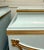 Pair of Antique Neoclassical Pedestal Cabinets in Robin’s Egg Blue With Gilt Trim, Refinished For Sale - Image 14 of 17