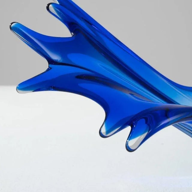 Mid Century Belgian Glass Plateau For Sale - Image 9 of 10