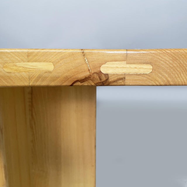Italian Console Table in Wood, 1970s For Sale - Image 14 of 18