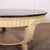 Smart 1950's Italian circular beech coffee table with interresting marble top. 1950 2cm thick marble Dimensions:H: 54cm...