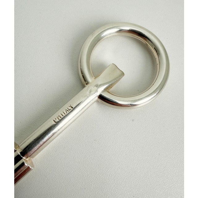 1950s Italian Silver Plate Bottle Opener For Sale - Image 4 of 7