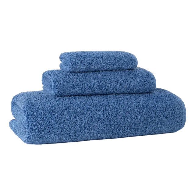 Prestige Garment Washed Bath Sheet Towel, Cobalt For Sale
