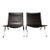 Pair of Poul Kjaerholm Pk22 Chairs For Sale