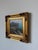 Vintage Mediterranean Coastal Oil on Canvas Painting - Framed For Sale - Image 4 of 13