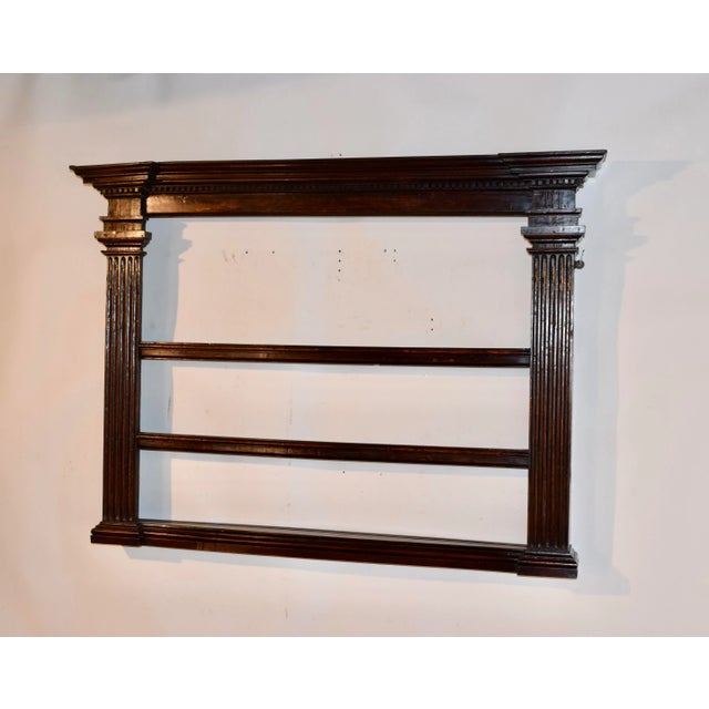 English Oak Wall Shelf, Circa 1790-1810 For Sale - Image 4 of 7