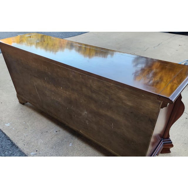 1990s Bombe Style Dresser From "Cardella" Line From Century Furniture For Sale - Image 9 of 12