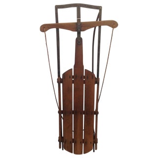 Vintage Primitive Sled For Sale