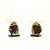 Vintage Italian Ceramic Pharaoh Table Lamps, 1980s, Set of 2 For Sale - Image 11 of 11