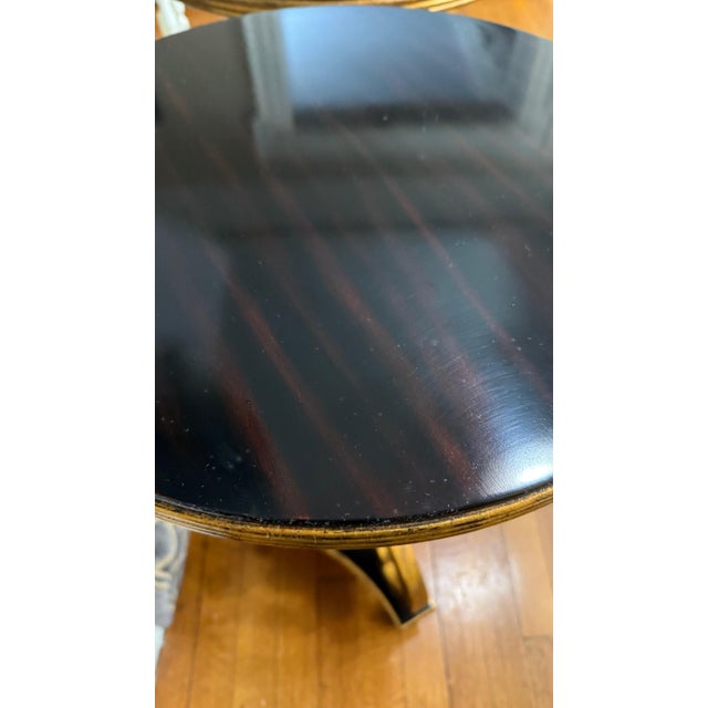 Maitland - Smith Maitland-Smith Ivan Collection Occasional Tables (A Pair) For Sale - Image 4 of 12