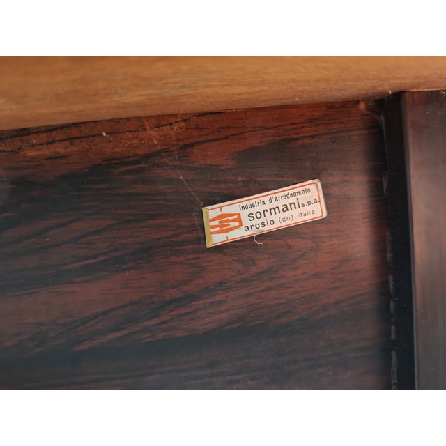 Brown DC 154 Chest of Drawers by Carlo De Carli for Luigi Sormani, 1960s For Sale - Image 8 of 11