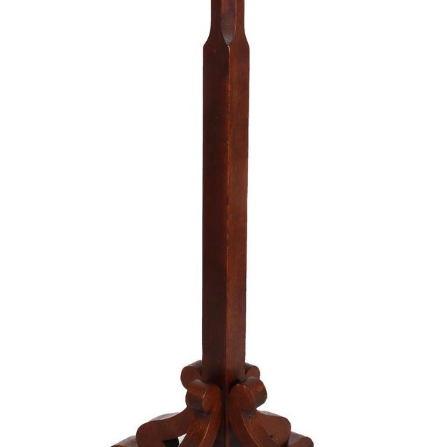 Antique Heywood Wakefield Arts & Crafts Mission Oak Coat Rack With Label C1920 For Sale - Image 6 of 12
