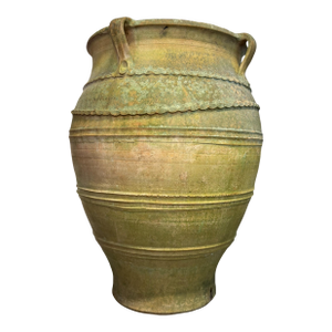 Antique Large Mediterranean Terracotta Olive Jar