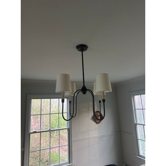 Visual Comfort Modern Visual Comfort Vendome Chandelier For Sale - Image 4 of 4