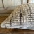 Feliz Handmade Organic Wool Pillow With Heavy Texture Brown Lines For Sale - Image 4 of 7