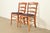 American Antique English Regency Carved Maple Side Chairs or Dining Chairs, Circa 1890s For Sale - Image 3 of 12