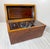 Antique 19th Century English Regency Inlaid Wood Sarcophagus-Form Tea Caddy Box For Sale - Image 10 of 17