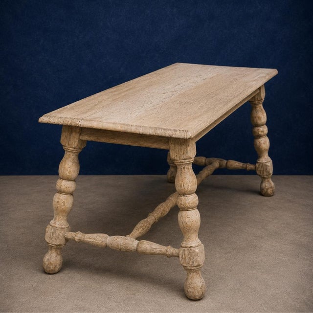 French Provincial 19th Century French Oak Provincial Coffee Table For Sale - Image 3 of 4
