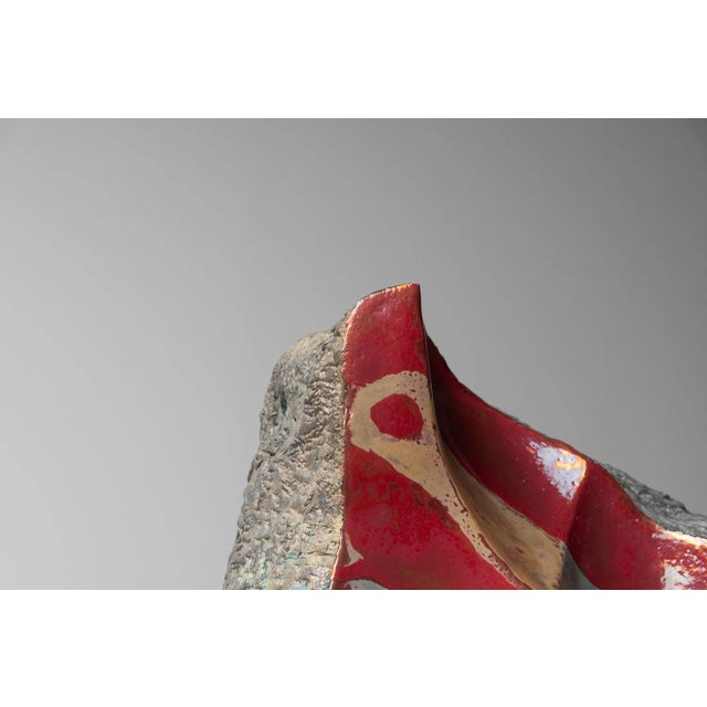 Vintage Italian Ceramic Sculpture by Giacomo Onestini, 1970 For Sale - Image 6 of 13