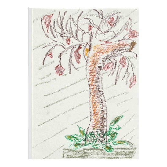 Alfredo Pizzi, Composition 20, Oil Pastel Drawing on Paper, 2025 For Sale