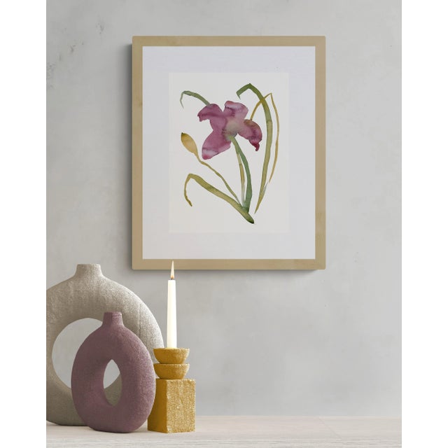 Original watercolor painting on 140 lb cold press paper Artist: Elizabeth Becker Year: 2023 Image and Paper Size: 9" x 12"...