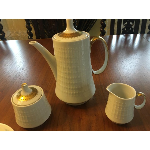 Porcelain Tea Set for 3 People from Hutschenreuther, 1930s, Set of 18 For Sale - Image 6 of 11