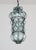 Rare Blu Acuqamarin Vintage Venetian Lantern, Murano Glass, 1970s For Sale - Image 11 of 11