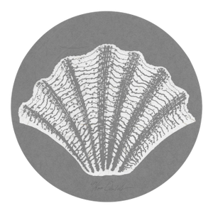 1970s James Omohundro Sea Shell Serigraph