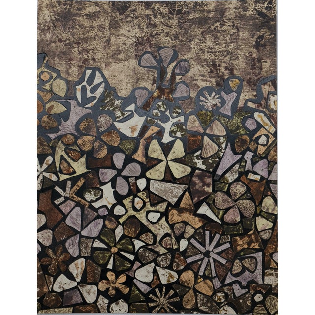 Jean Dubuffet, Jardin de quite, Lithograph For Sale