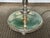 Art Deco 1930s Art Deco Pierced Silverplated 60" Torchiere Floor Lamp W/Claw Feet For Sale - Image 3 of 18